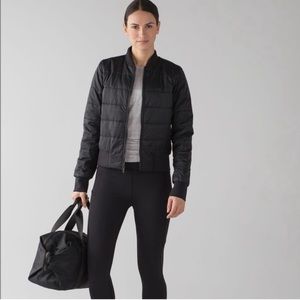 Lululemon nonstop bomber reversible